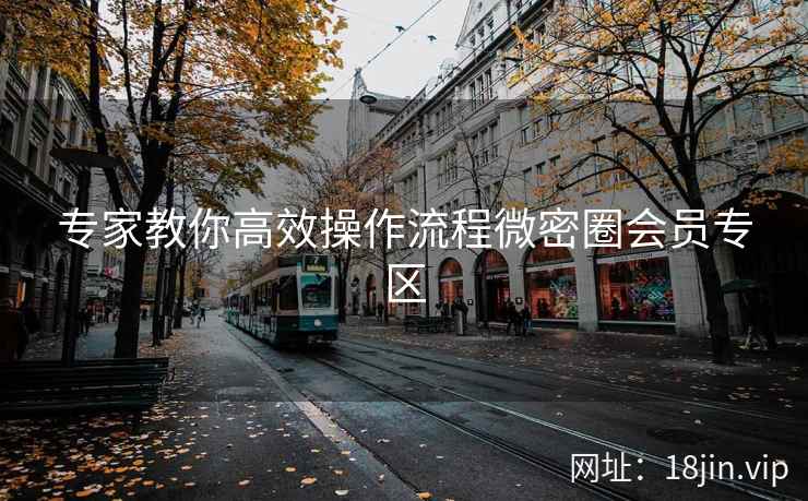 专家教你高效操作流程微密圈会员专区