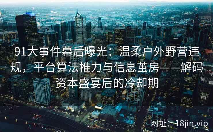91大事件幕后曝光：温柔户外野营违规，平台算法推力与信息茧房——解码资本盛宴后的冷却期