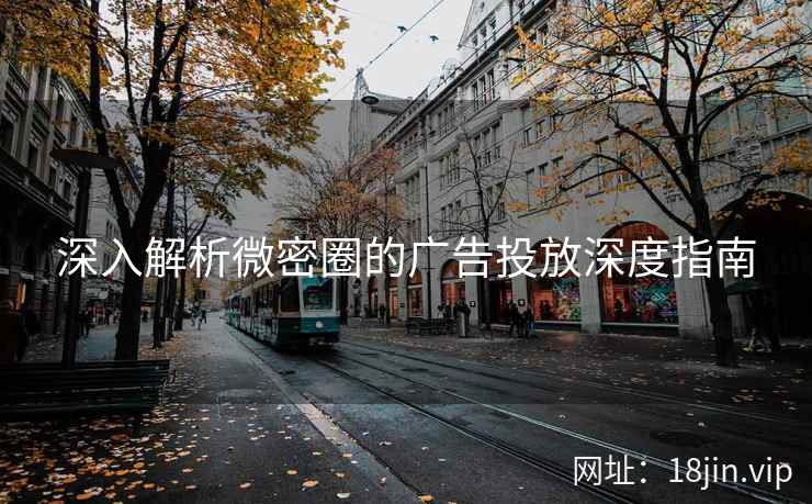 深入解析微密圈的广告投放深度指南